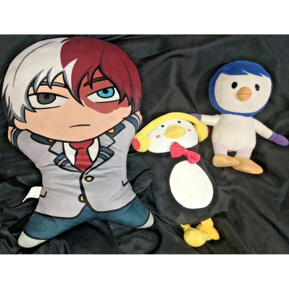 My Hero Academia Shoto Todoroki Reversible PAL-O Plush Pillow w/ Pengsoo  Pororo